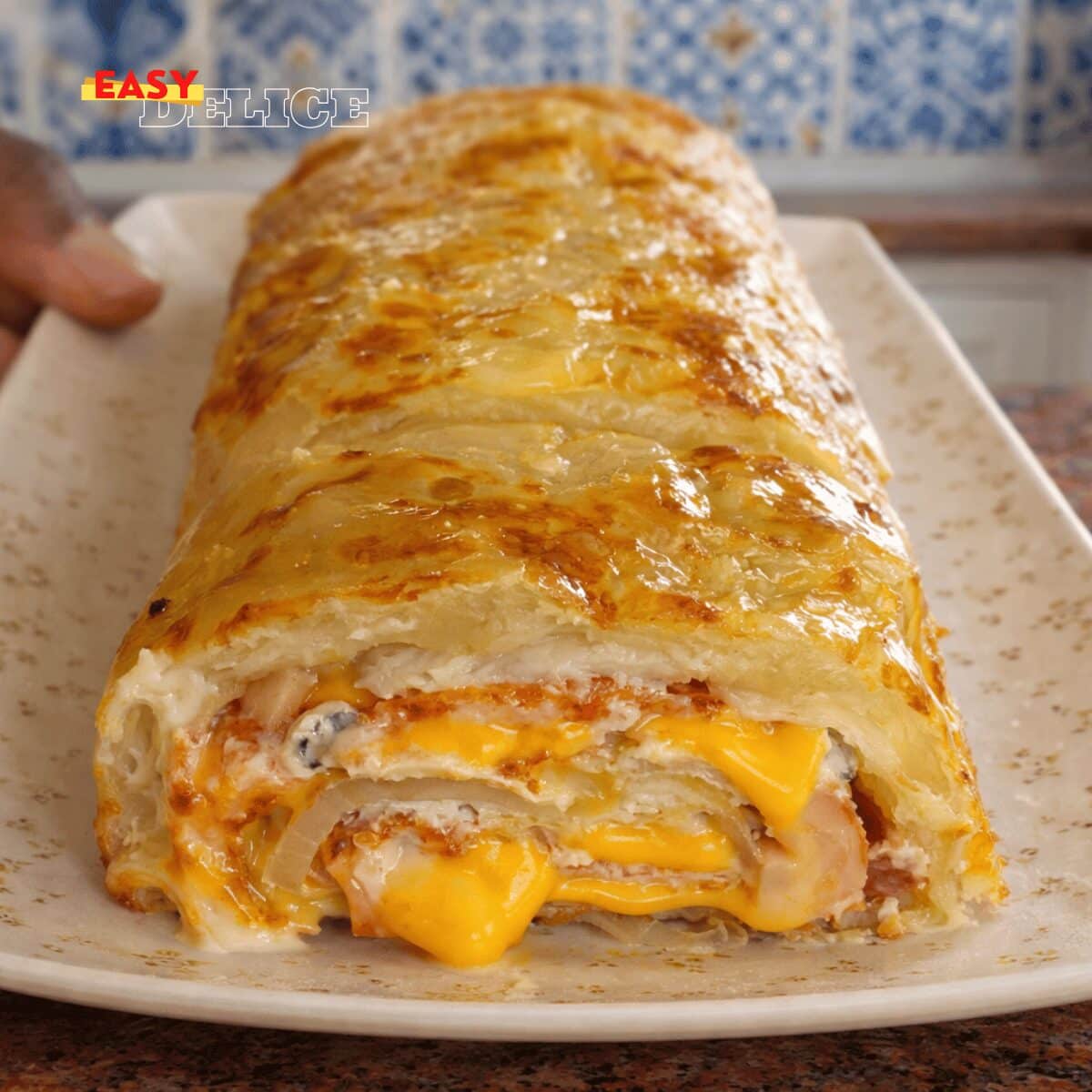 Roulé de Pommes de Terre au Saumon Fromage Frais