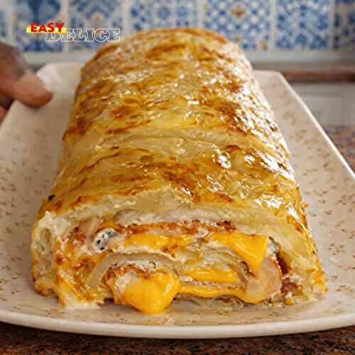 Roulé de Pommes de Terre au Saumon Fromage Frais