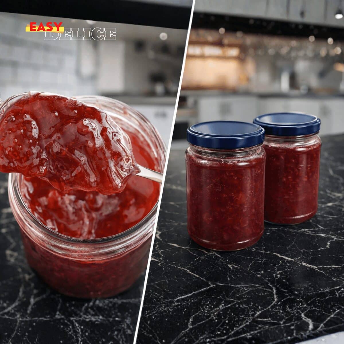 Confiture de Fraises – Qualité “grandes marques” (texture parfaite & longue conservation)
