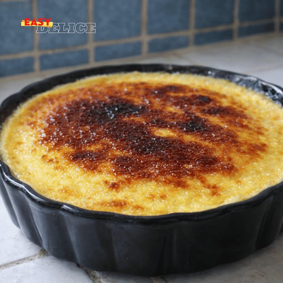 Œufs au lait  (caramel maison croustillant)