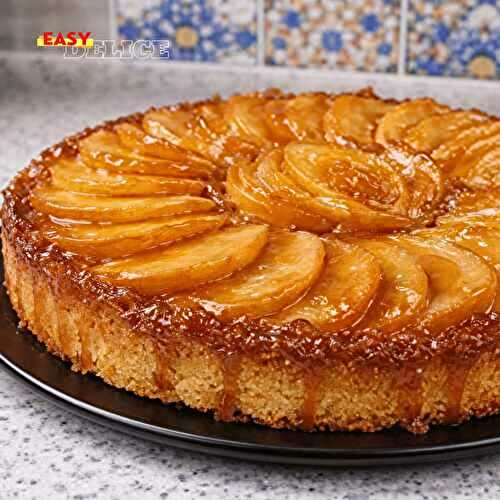 Tarte aux Pommes Caramélisées Gastronomique et Fondante