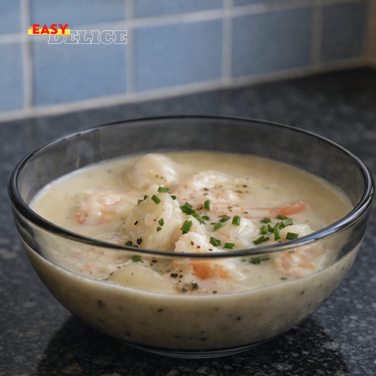 Velouté de Coquilles Saint-Jacques crémeux et raffiné