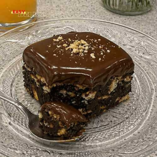 Gâteau Chocolat Ultra Gourmand aux Biscuits & Nappage Fondant
