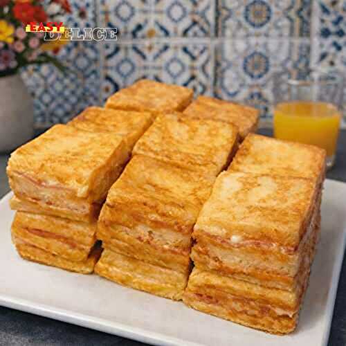 Minis Croques Monsieur Perdus (Ultra Gourmands & Croustillants)