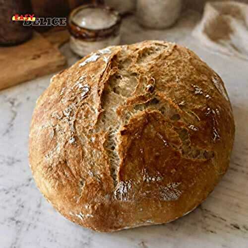  Pain au Levain Maison (Croustillant & Mie Alvéolée Parfaite)