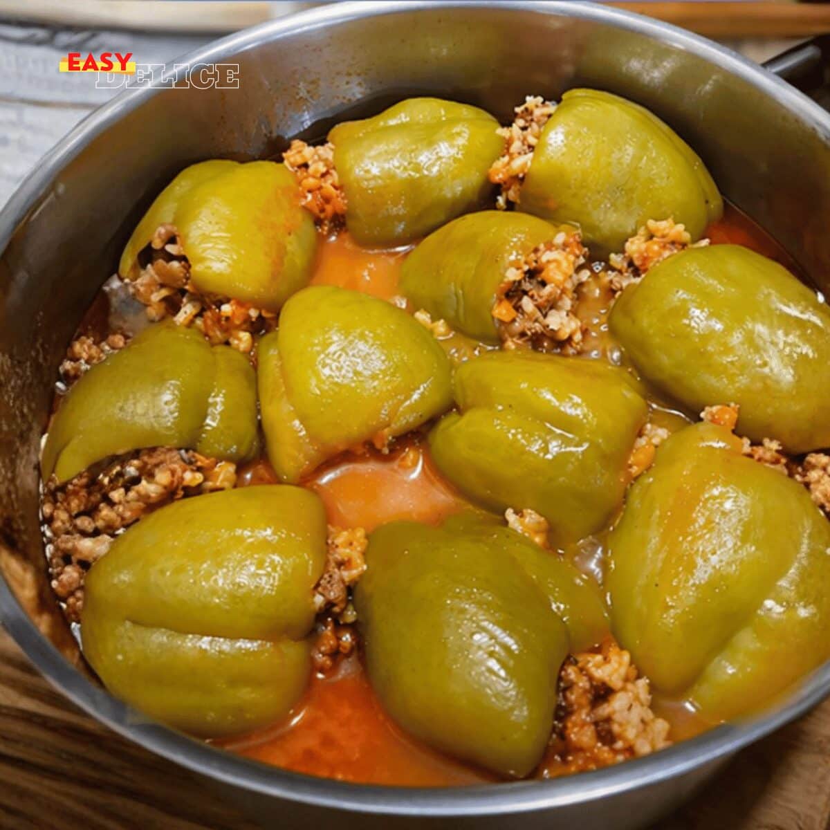 Poivrons Farcis Riz, Carotte & Oignon (Ultra Fondants & Parfumés)