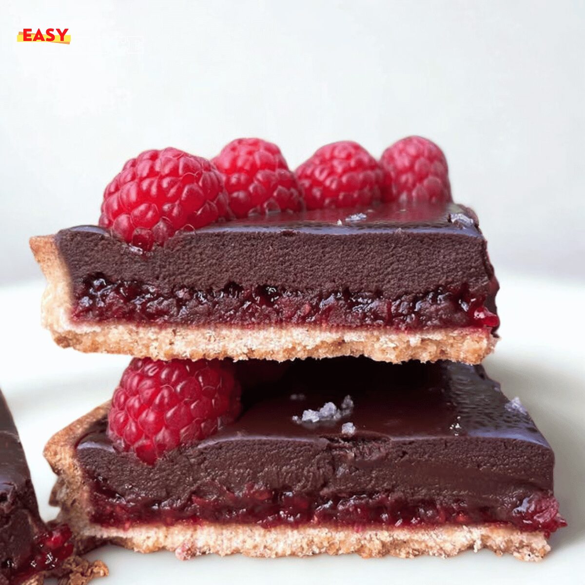  Tarte Chocolat & Framboises (Ultra Gourmande & Effet Pâtisserie)