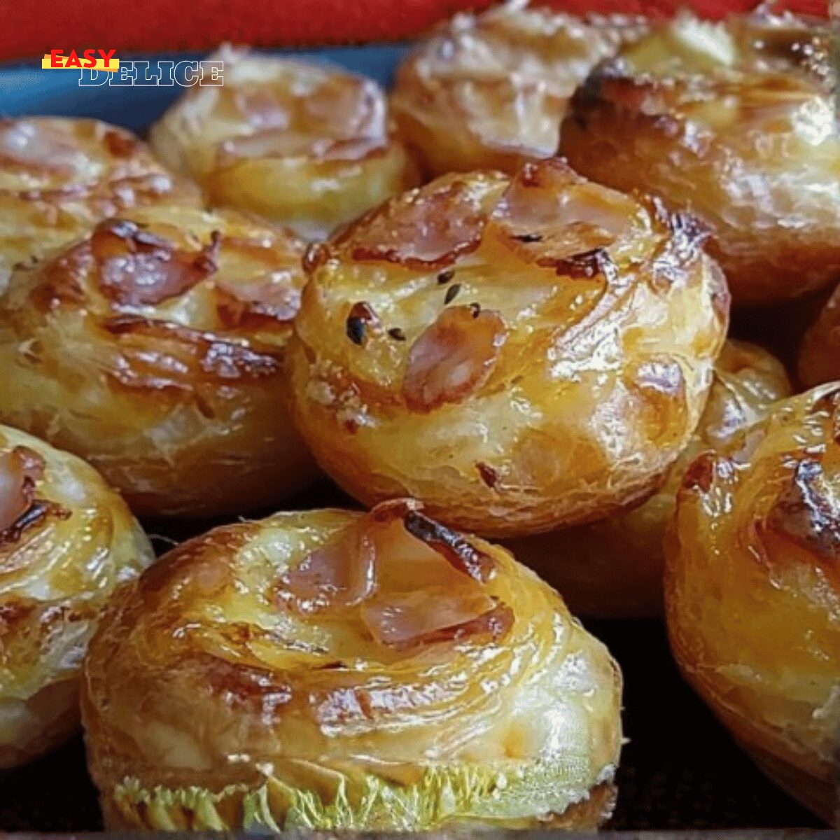 Bouchées au Lardons & Comté (Apéritif Ultra Gourmand & Facile)