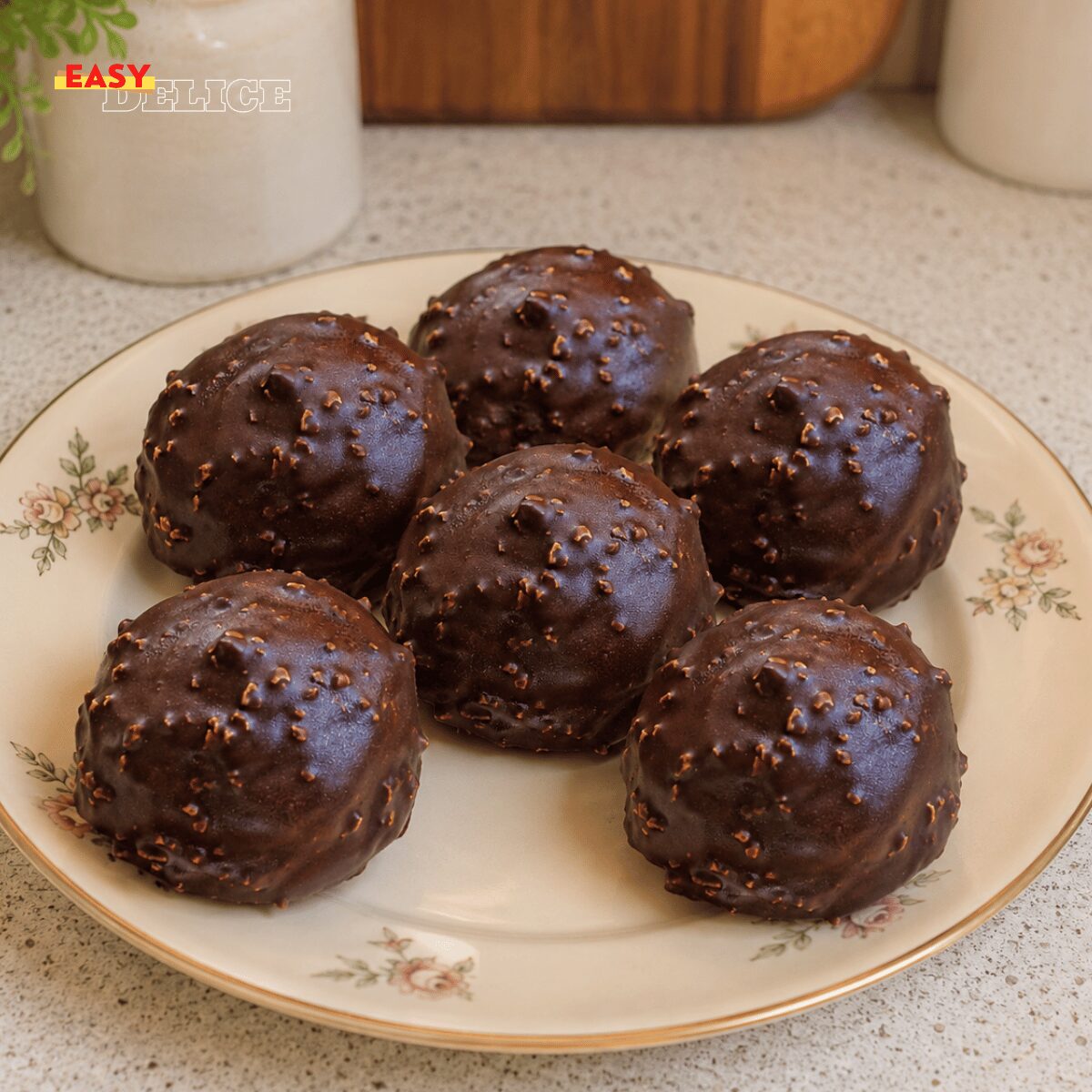 Dômes Choux Chocolat & Amandes Croquantes (Pâtisserie Ultra Gourmande)