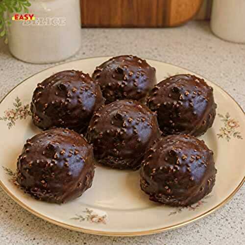 Dômes Choux Chocolat & Amandes Croquantes (Pâtisserie Ultra Gourmande)