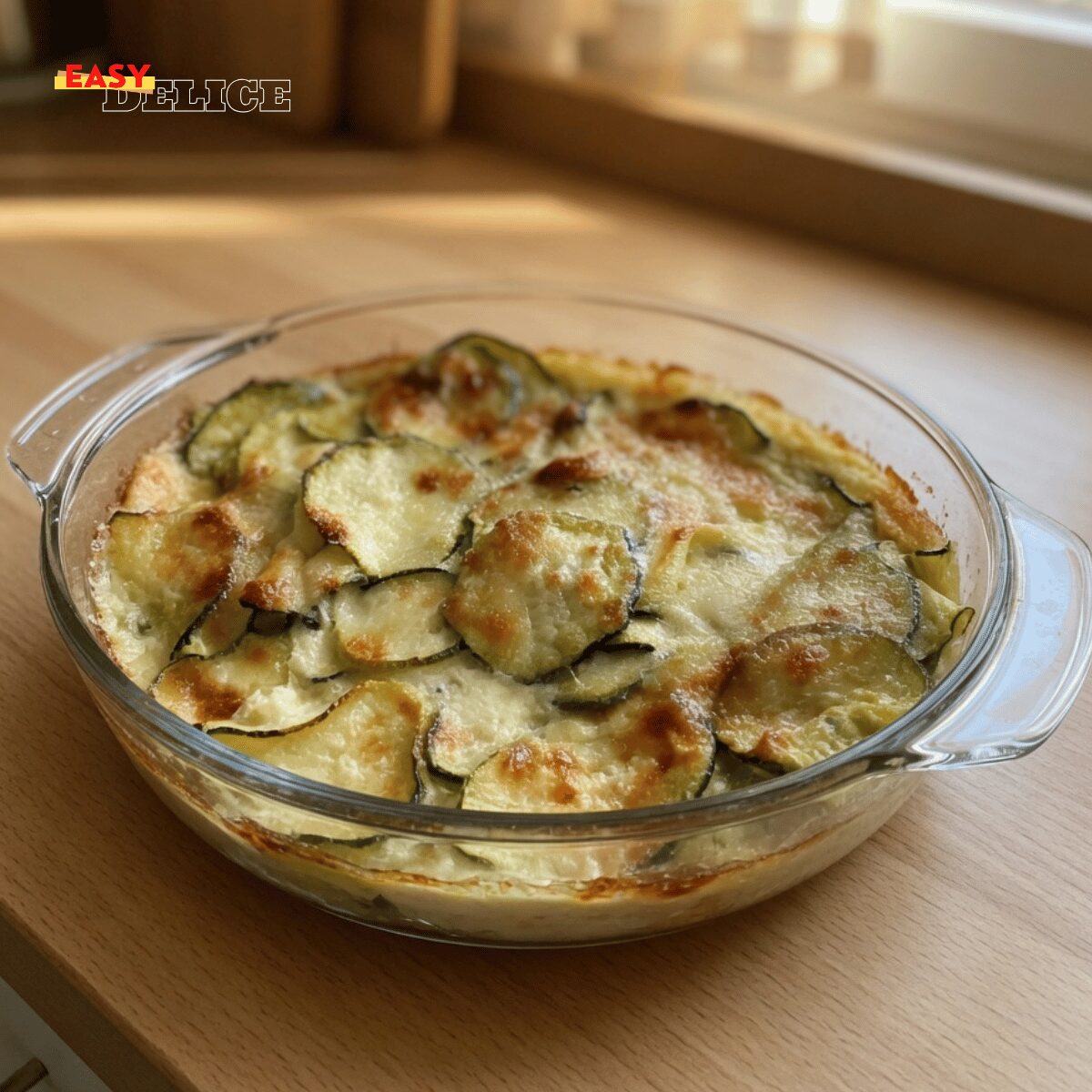 Flan de Courgettes Léger & Fondant (Inratable & Ultra Moelleux)