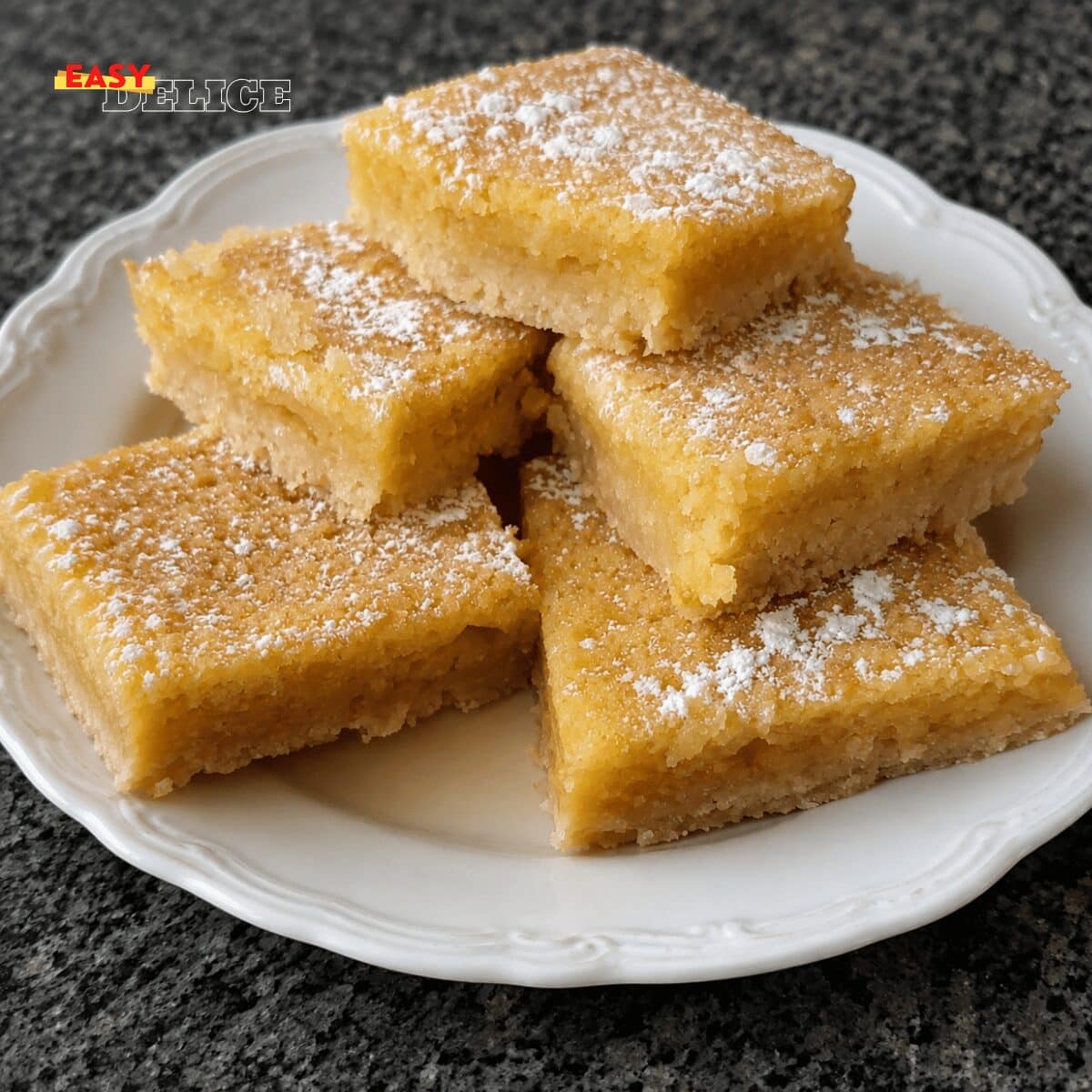 Carrés au Citron (Lemon Bars) — Fondants, Acidulés et Irrésistibles !