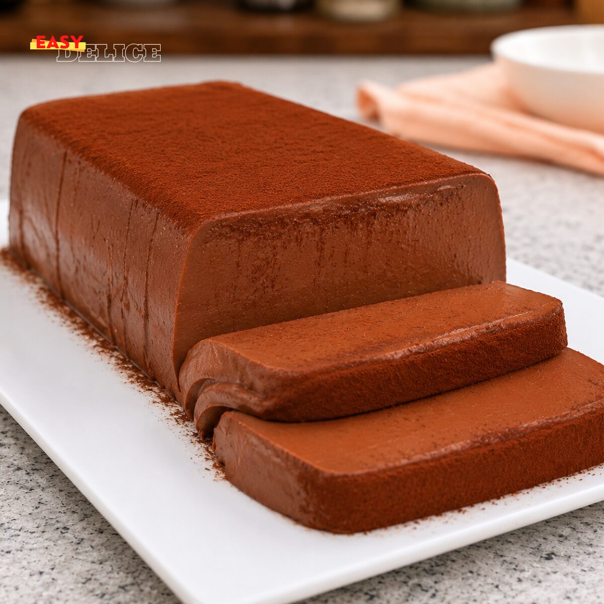 Dessert Signature au Chocolat Noir & Vanille de Tahiti