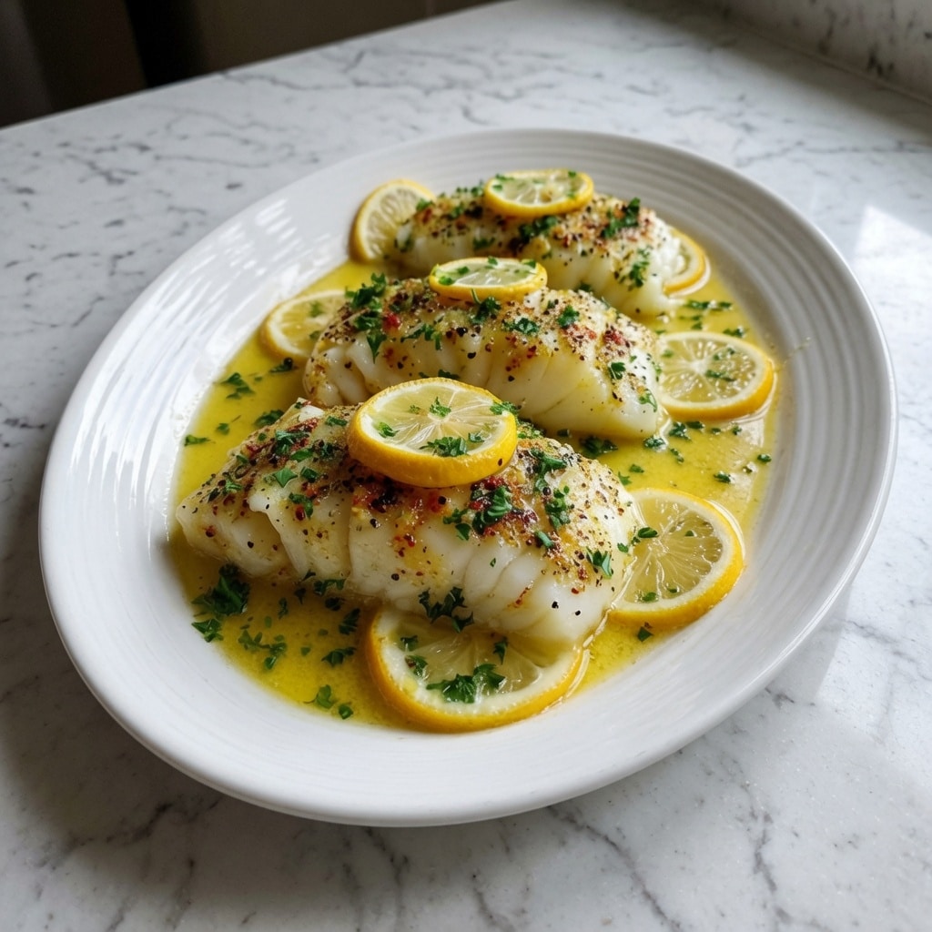 Filets de Poisson au Citron et Beurre — Légers, Fondants et Pleins de Saveurs !