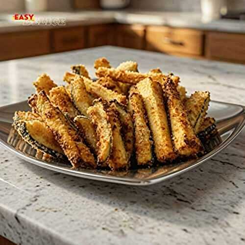 Frites de Courgettes Croustillantes au Parmesan