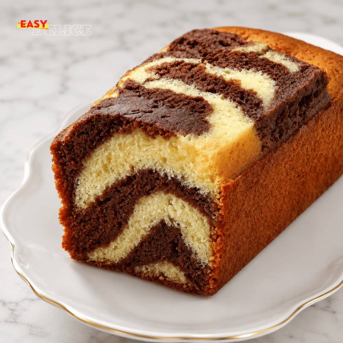 Gâteau Savane — Le Marbré Vanille-Chocolat Moelleux et Gourmand !