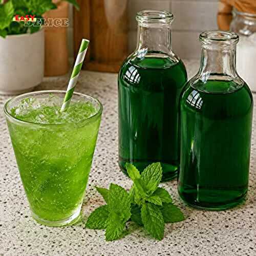 Sirop de Menthe Maison