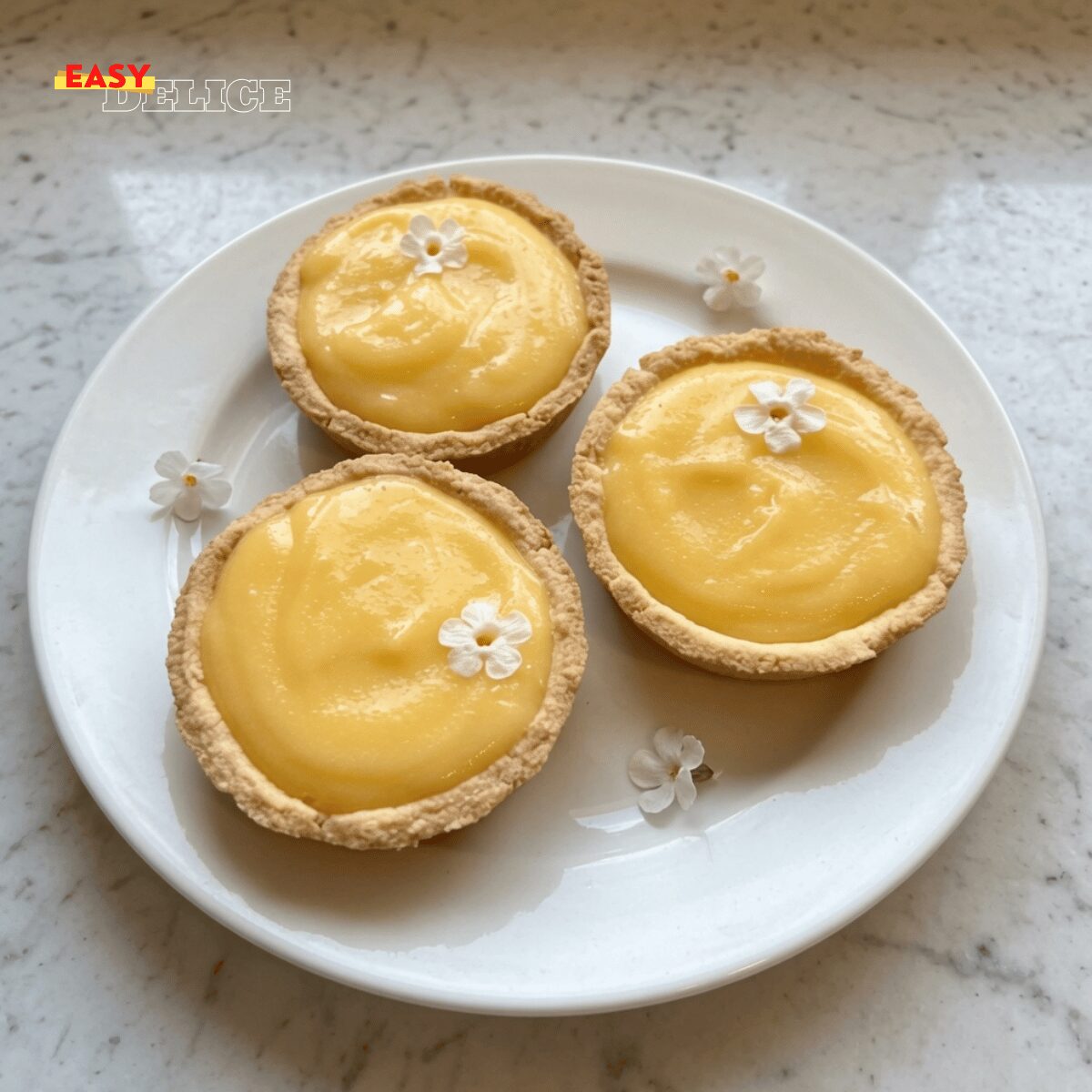 Tartelettes au Citron Maison Ultra Crémeuses