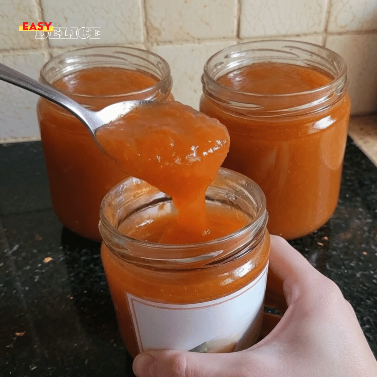 Confiture d’Abricot Sans Sucre — 100 % Naturelle, Saine et Délicieusement Fruitée !