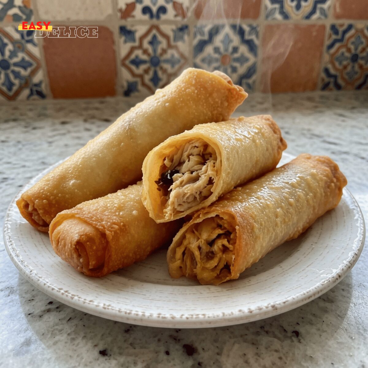Nems au Poulet : la recette facile et croustillante