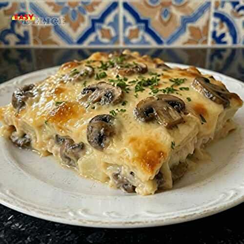 Parmentier de Poisson aux Champignons Gratiné — Crémeux, Fondant et Ultra Gourmand !