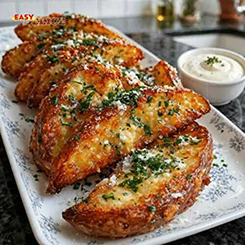 Pommes de Terre Rôties Croustillantes Ail & Parmesan : Ultra Croustillantes