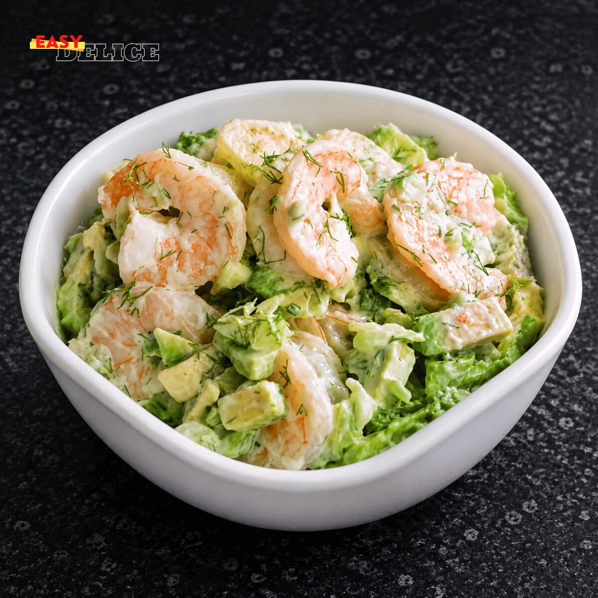 Salade Crevettes Avocat Crémeuse : la recette facile et fraîche