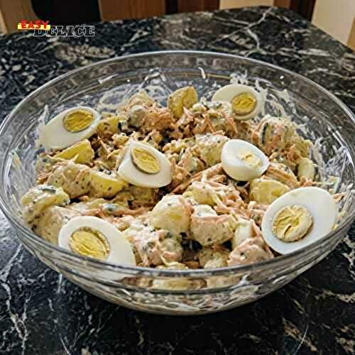 Salade de Pommes de Terre au Thon — Fraîche, Complète et Ultra Gourmande !