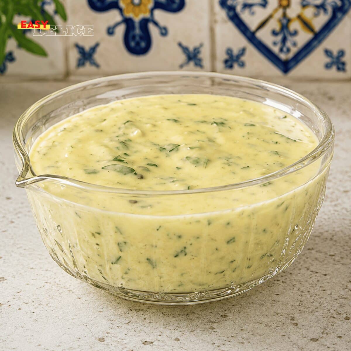 Sauce Légère Crémeuse pour Salades : Pâtes, Pommes de Terre, Macédoine