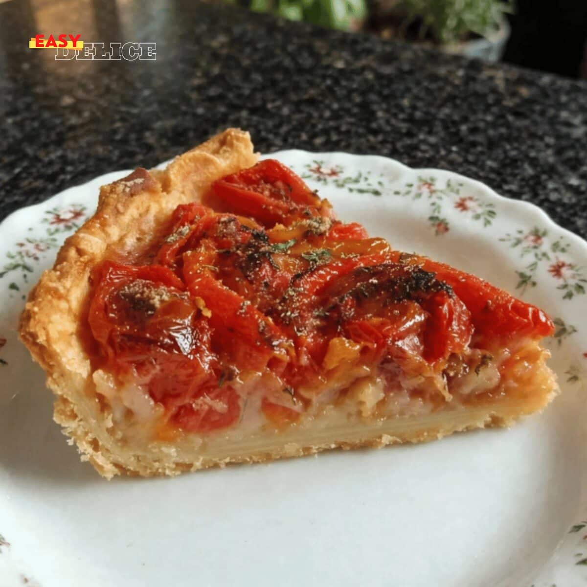 Tarte Provençale aux Tomates — Croustillante, Fondante & Pleine de Soleil !