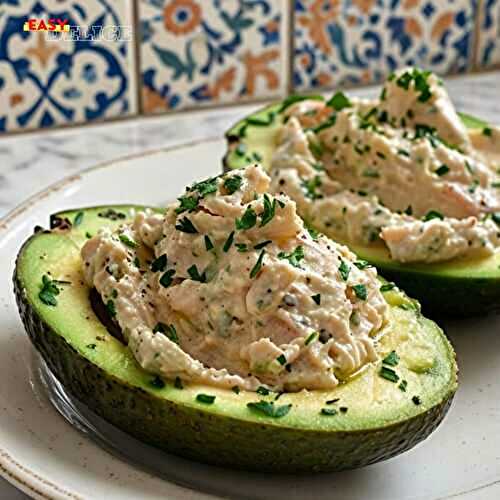 Avocats Farcis aux Rillettes de Thon — Frais, Crémeux et Faciles à Préparer !