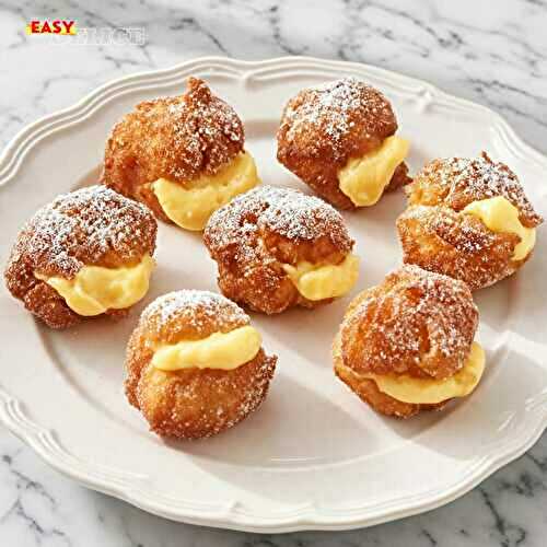 Beignets légers à la crème d’orange : recette facile et parfumée
