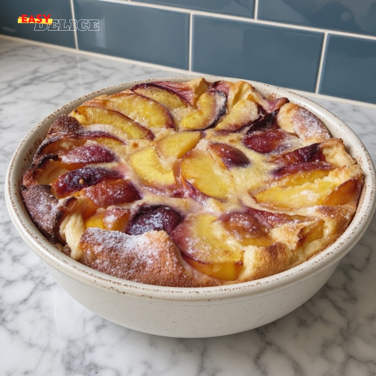 Clafoutis aux Nectarines — Fondant, Vanillé & Ultra Gourmand !