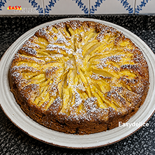 Gâteau Moelleux aux Pommes à la Française — Fondant, Doré et Ultra Gourmand !