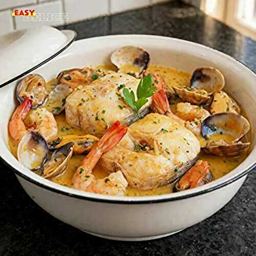 Merlu à la marinière — La recette traditionnelle et fondante aux fruits de mer !
