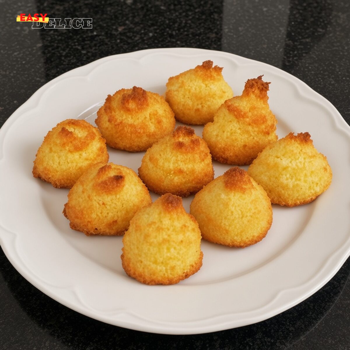 Rochers Coco au Citron — Dorés, Croustillants & Moelleux à Cœur !