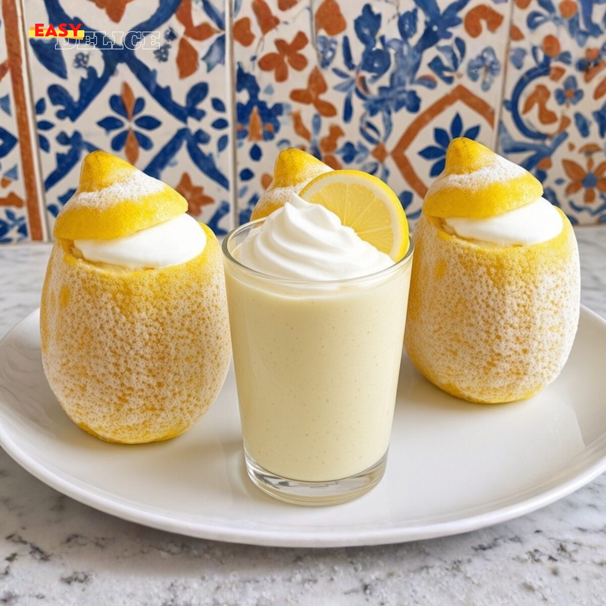 Verrines Citron Givrées — Mousse Sans Cuisson, fraîche et ultra crémeuse !