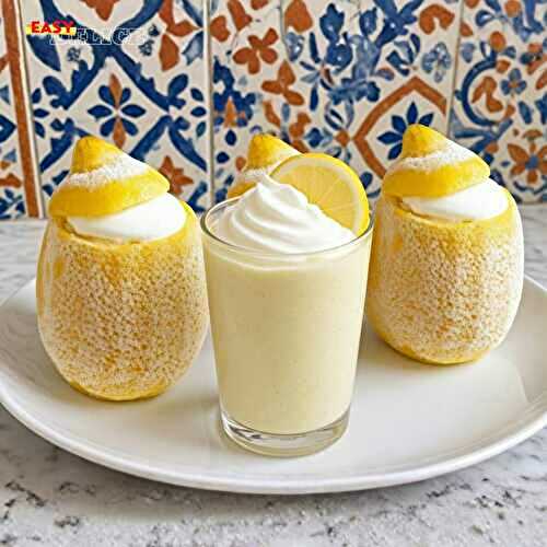 Verrines Citron Givrées — Mousse Sans Cuisson, fraîche et ultra crémeuse !