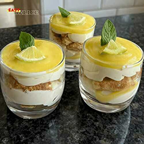 Verrines Façon Tiramisu au Citron Sans Cuisson : Fraîches et Ultra Gourmandes