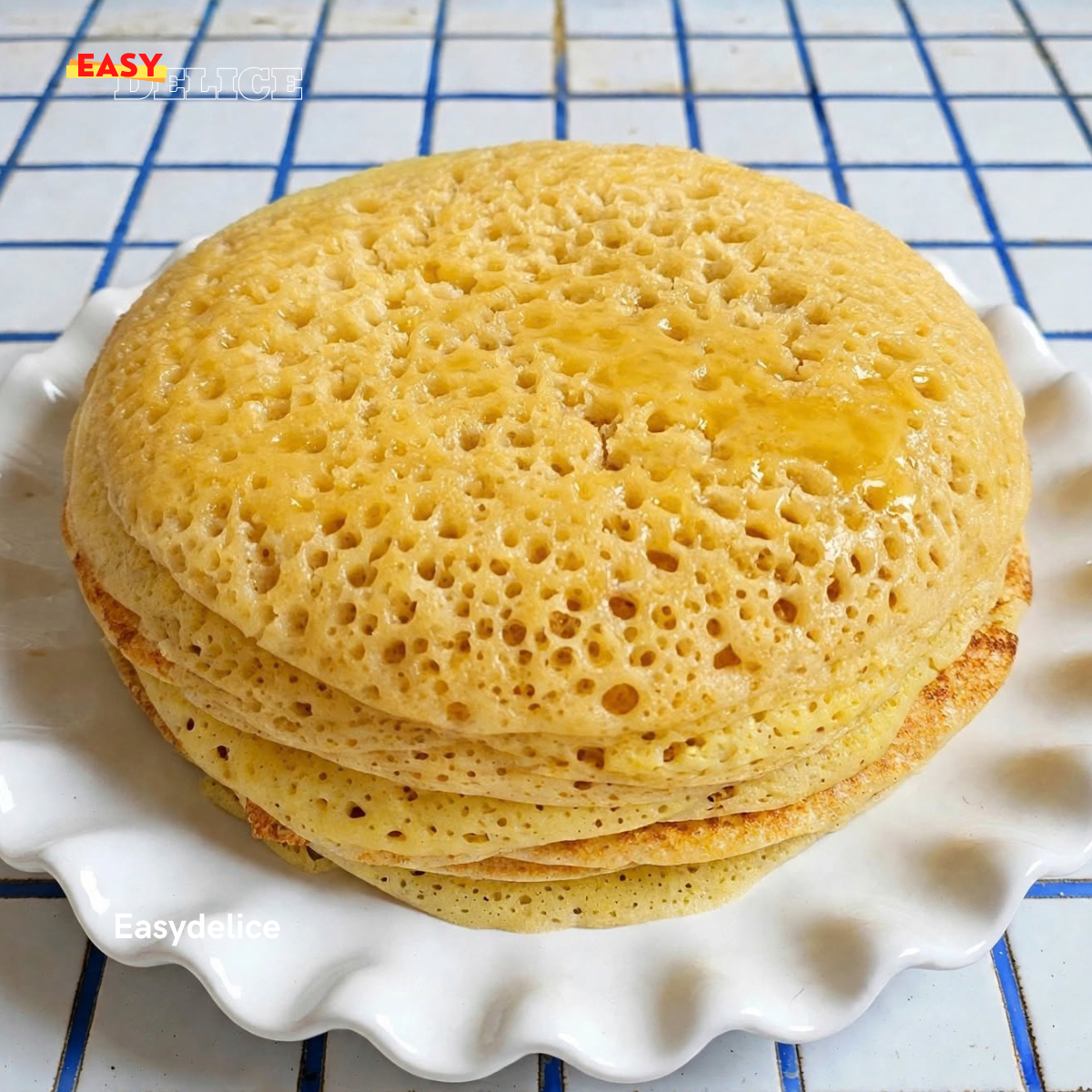 Crêpes Mille Trous (Baghrir) — La Recette Facile à la Semoule Fine