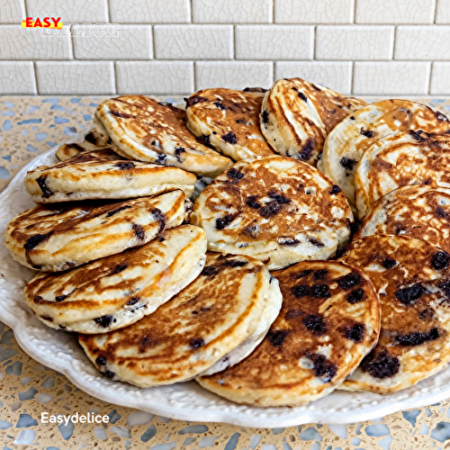 Pancakes Moelleux aux Pépites de Chocolat — Épais, Dorés & Ultra Gourmands