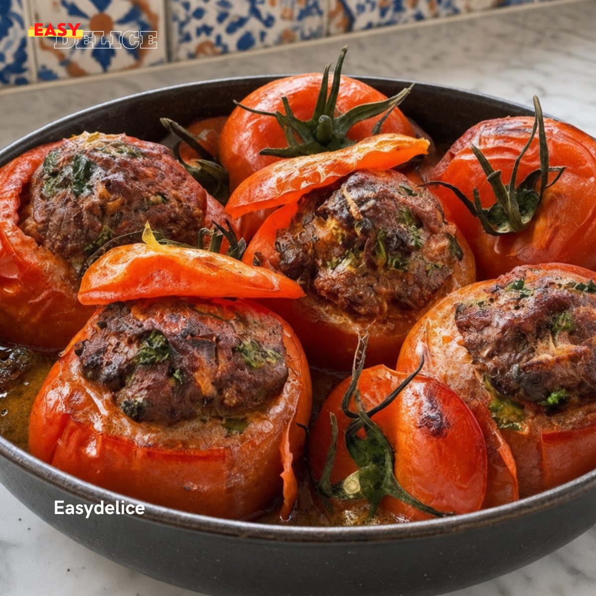 Tomates Farcies — Fondantes, Savoureuses & Gourmandes