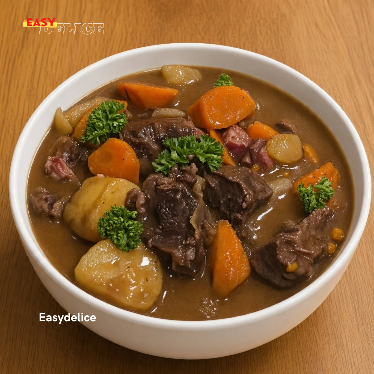 Bœuf Bourguignon au Four : la Recette Traditionnelle en Cocotte, Ultra Fondante
