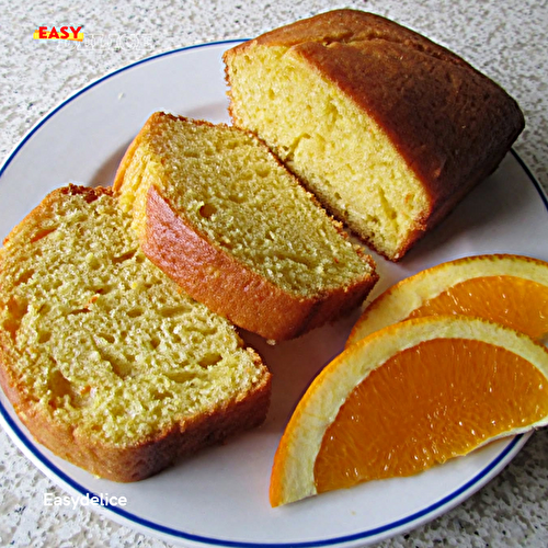 Cake à l’Orange Moelleux — Parfumé, Doré & Fondant