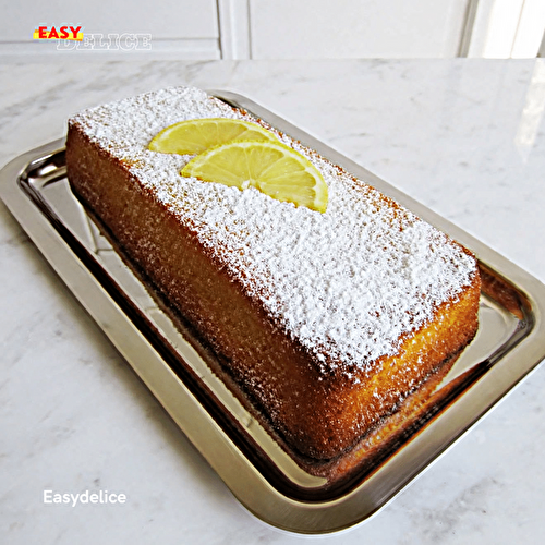 Cake au Citron Moelleux — Parfumé, Doré & Fondant