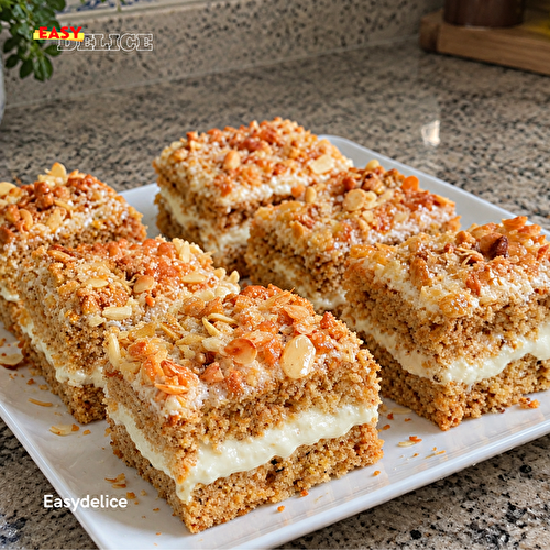 Carrot Cake Crémeux aux Noix — Moelleux, Fondant & Ultra Gourmand
