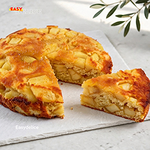 Gâteau aux Pommes Ultra Moelleux et Fondant — Facile et Généreux