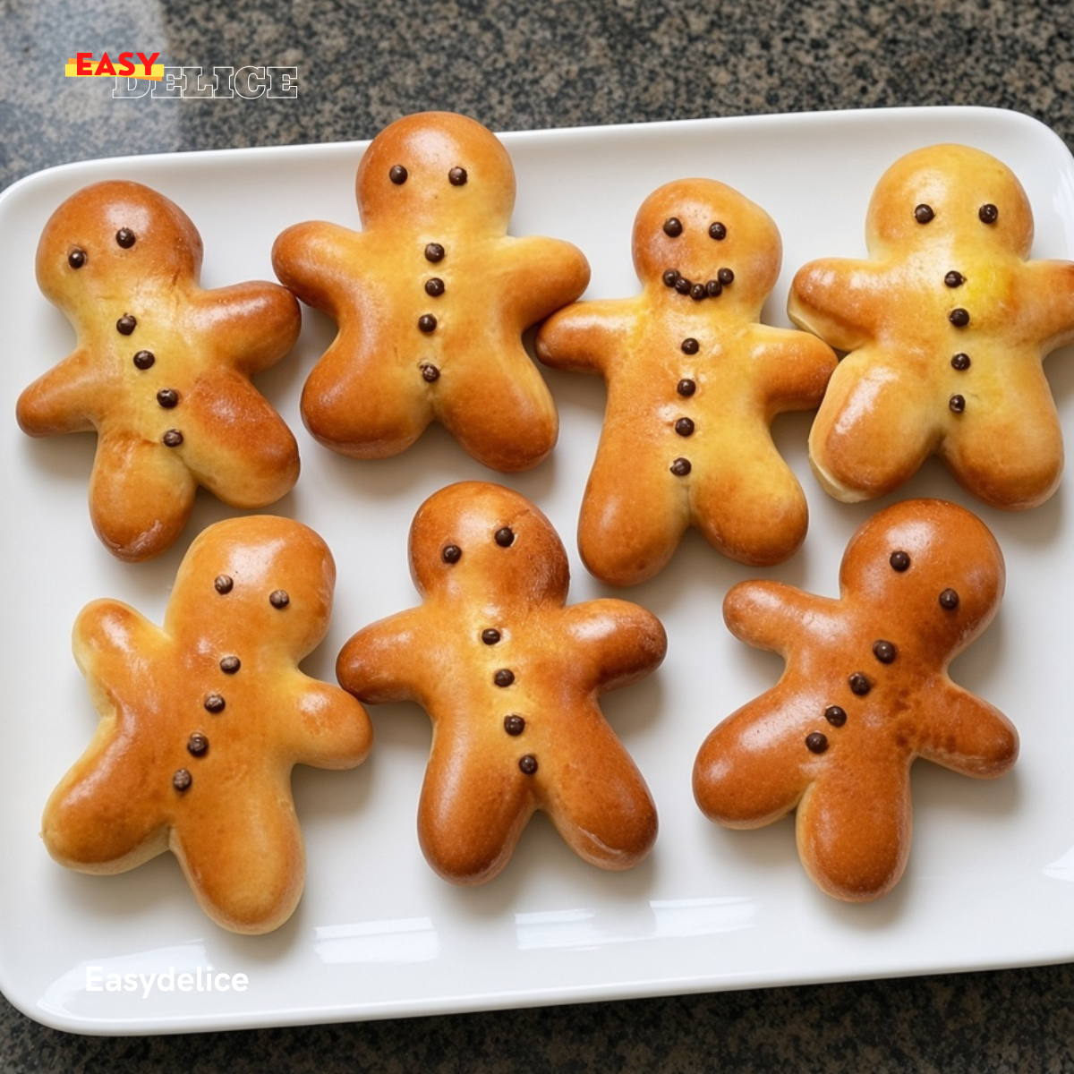 Mannele Alsaciens — Petits Bonshommes Briochés Moelleux aux Pépites de Chocolat