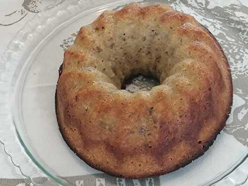 Gâteau bananes cerneaux de noix - 1 banana nuit bread.