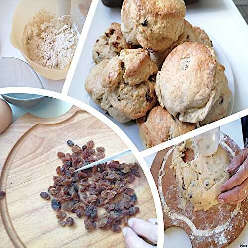 4 raisons de manger des scones avec raisins secs fait maison